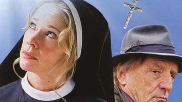 Das Cover des Films „Die Nonne und der Kommissar“ mit Ann-Kathrin Kramer und Günther Maria Halmer.