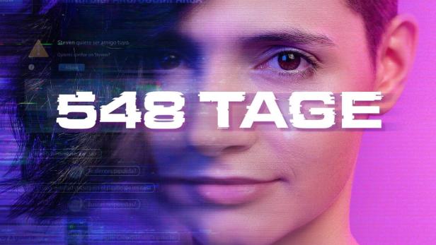 Das Gesicht von Patricia Aguilar überlagert mit Texten über ihr Verschwinden und der Anzahl der Tage, die sie vermisst wird.