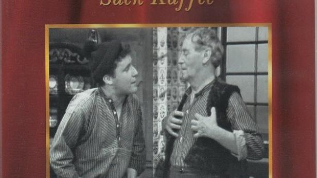 Das DVD-Cover des Ohnsorg Theaters „Söbenteihn Sack Kaffee“ mit Hans Mahler, Ulla Mahrt und Edgar Bessen.