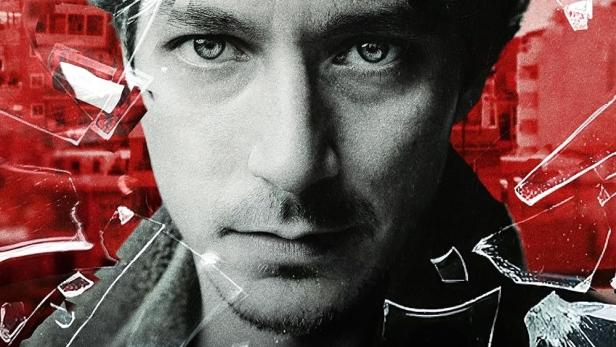 Ein Porträt des Schauspielers Max Simonischek für den Film „Das zweite Attentat“.