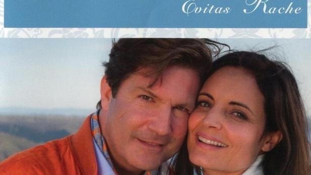 Das DVD-Cover von Rosamunde Pilchers „Besetzte Herzen“ und „Evitas Rache“ zeigt ein Paar.