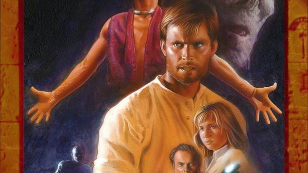 Das Filmplakat für „The Fallen Ones“ zeigt eine Gruppe von Menschen und eine unheimliche Gestalt.