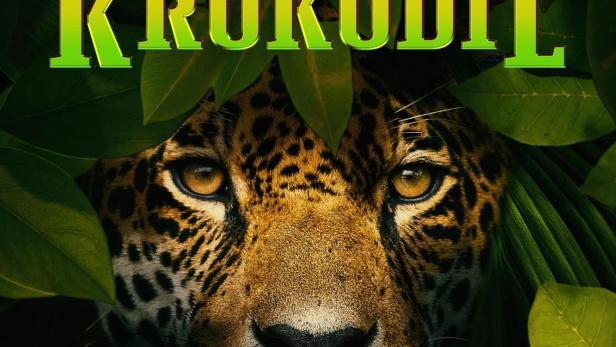 Das National Geographic-Cover zeigt einen Jaguar vor dem Schriftzug „Jaguar vs. Krokodil“.