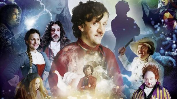 Das Cover des Films „Zwerg Nase“ mit den Schauspielern Mick Morris Mehnert und Daniel Zillmann.