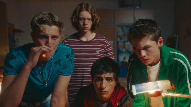 Vierköpfige Freundesgruppe der jungen „Chabos“ in der ZDF-Serie.