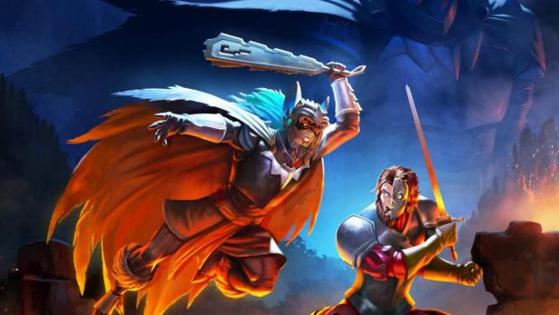 Das Poster für „Batman Azteca: Choque de Imperios“ zeigt Batman im Azteken-Stil vor einem Vollmond.