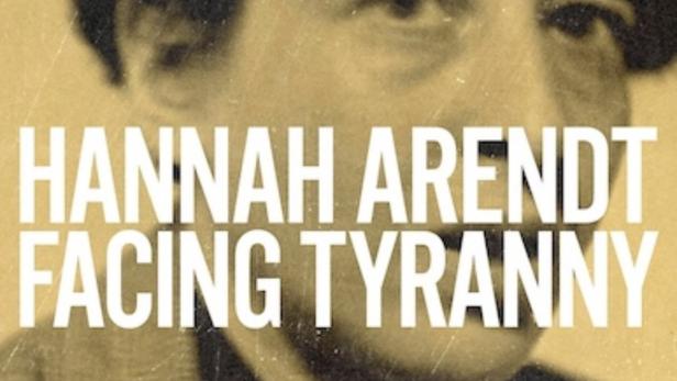 Das Filmplakat für „Hannah Arendt: Facing Tyranny“ zeigt ein Porträt von Hannah Arendt.