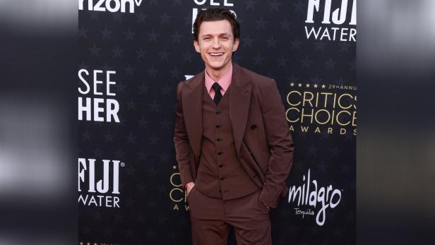 „Spider-Man“-Star Tom Holland bei einem Pressetermin.