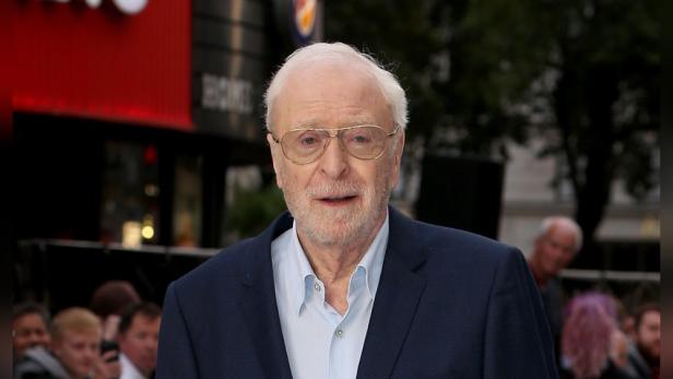 Michael Caine bei einem Pressetermin.