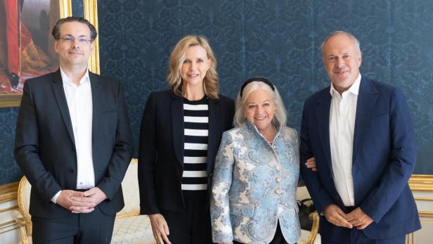 Ein Gruppenbild von der KURIER Romy 2025-Pressekonferenz.