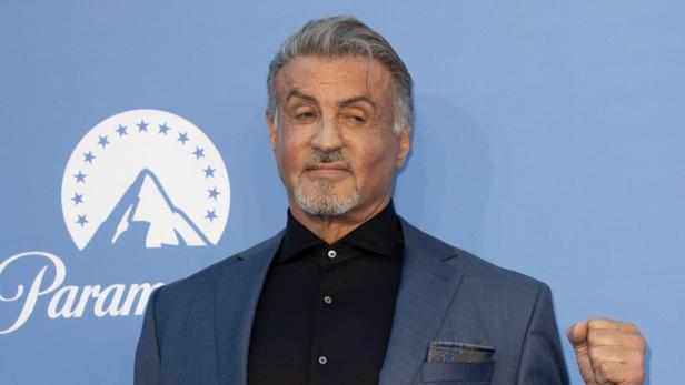 Sylvester Stallone bei einem Pressetermin.