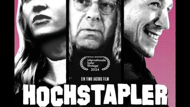 Das Filmplakat für „Hochstapler und Ponys“ zeigt Kathrin Laser, Max Bertani und Timo Jacobs.
