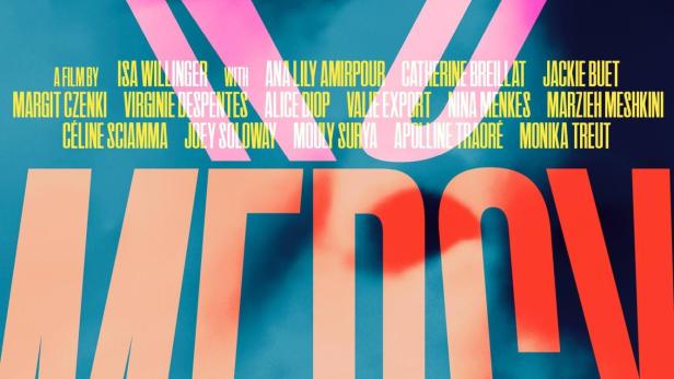 Das Filmplakat für „Mercy“ zeigt ein Auge und die Namen der Beteiligten.