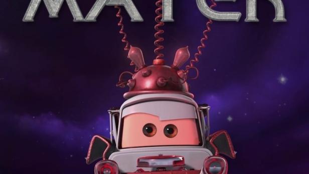 Ein Heavy-Metal-Mater vor einem dunklen, sternenübersäten Himmel.