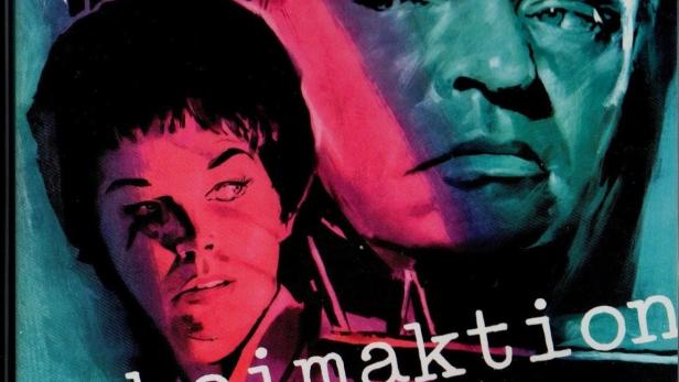 Das Cover des Films „Geheimaktion Schwarze Kapelle“ mit Peter van Eyck und Dawn Addams.