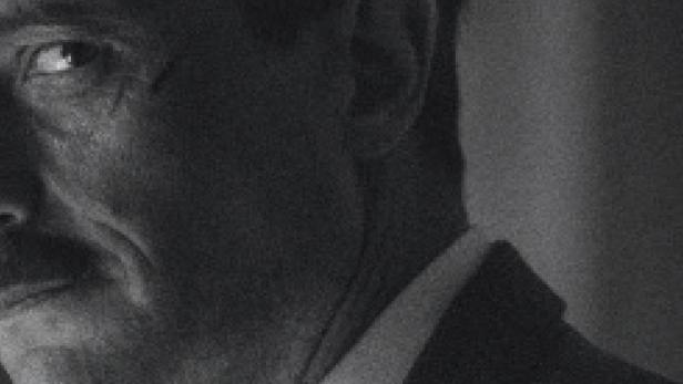 August Diehl als Josef Mengele auf Filmplakat