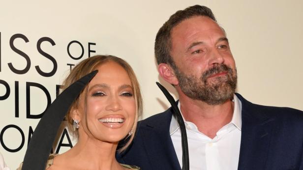 Porträtfoto von Jennifer Lopez und Ben Affleck