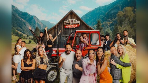 Gruppenbil der Paare für "Forsthaus Rampensau Germany" 2025