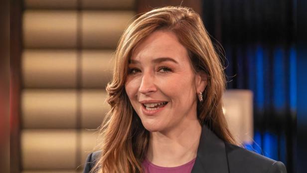 Katrin Bauerfeind bei einer Moderation