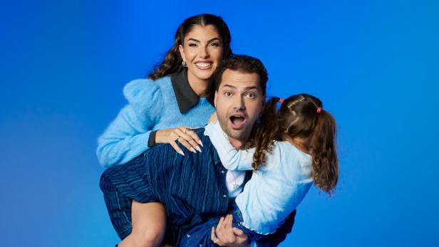 Jimi Blue Ochsenknecht (33), dessen Ex-Partnerin Yeliz Koc (31) und deren gemeinsame Tochter Snow (4)