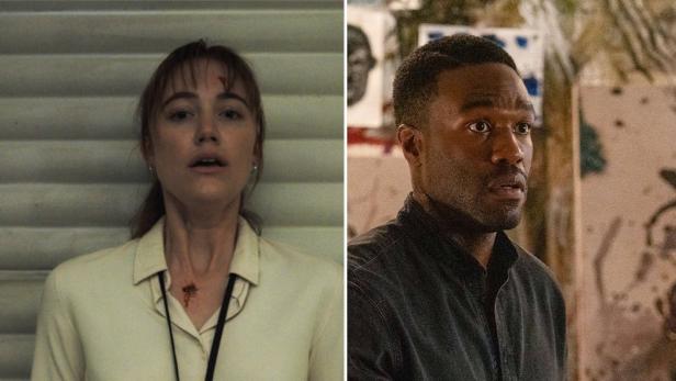 Maika Monroe und Yahya Abdul-Mateen II in Filmrollen