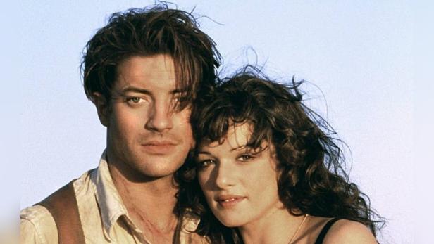 Porträtfoto von Brendan Fraser und Rachel Weisz