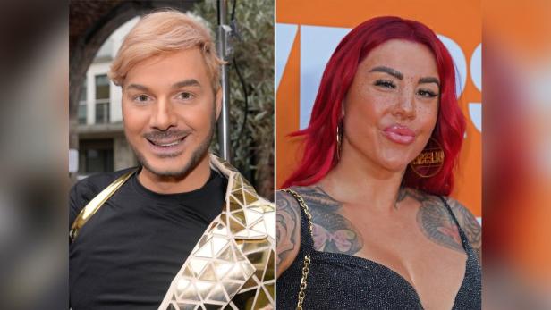 Porträtfotos von Sam Dylan und Kate Merlan