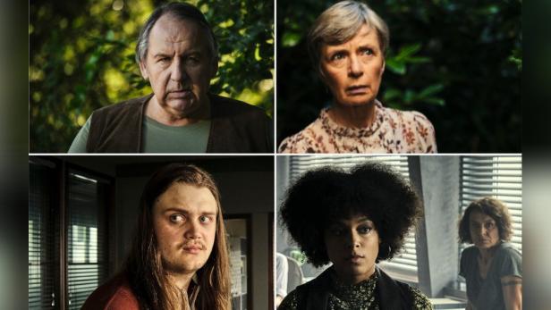 Vier Figuren aus "Tatort: Mike & Nisha"