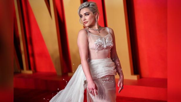 Florence Pugh bei Presse-Fotoermin