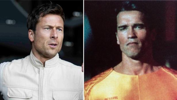 Running-Man-Darsteller von 2025 und 1987