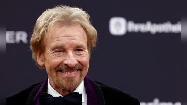 Thomas Gottschalk bei Pressetermin