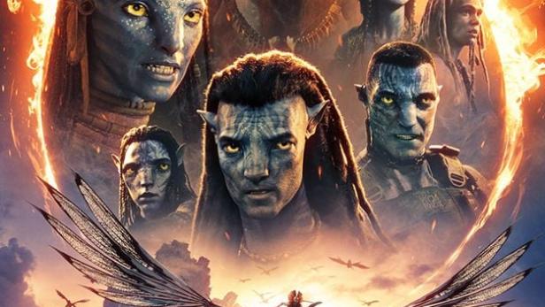 Avatar-Hauptfiguren auf dem Filmplakat zu Teil 3