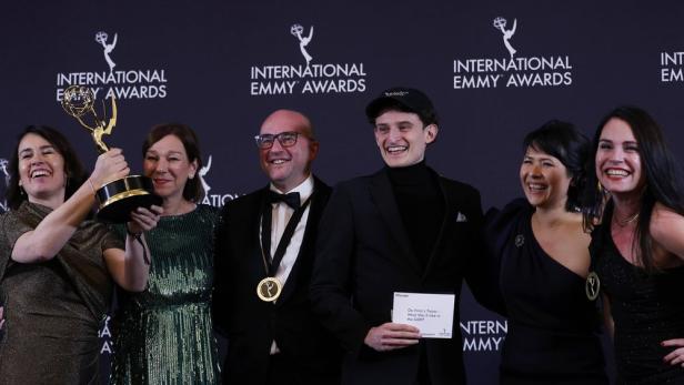 Serien-Team von "Auf Fritzis Spuren" auf Gruppenbild