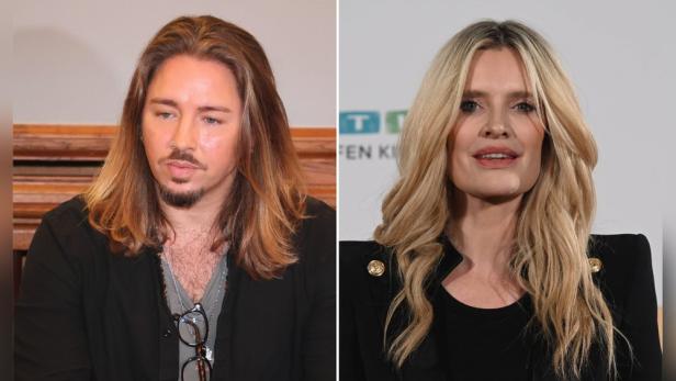 Porträtfotos von Gil Ofarim und Mirja du Mont