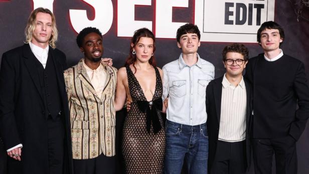 Gruppenfoto der "Stranger Things"﻿-Stars