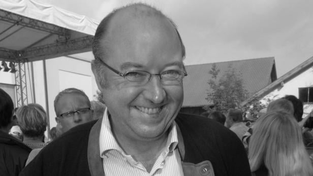 Heinrich Stadler bei einem öffentlichen Auftritt