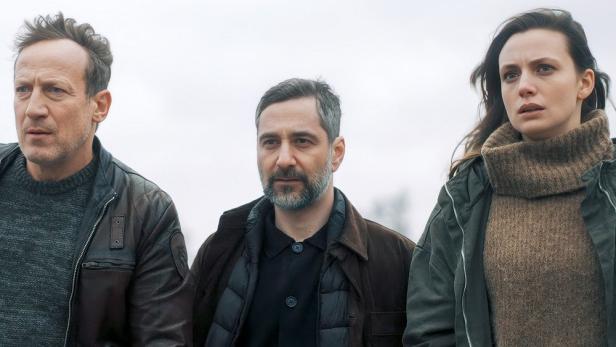 Wotan Wilke Möhring, Denis Moschitto und Gaite Jansen als Ermittlerteam