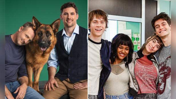 Der neue Kommissar Rex und Die neue Generation von Club der roten Bänder