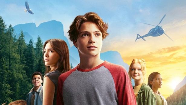 Hauptfiguren von Woodwalkers 2 auf dem Filmplakat