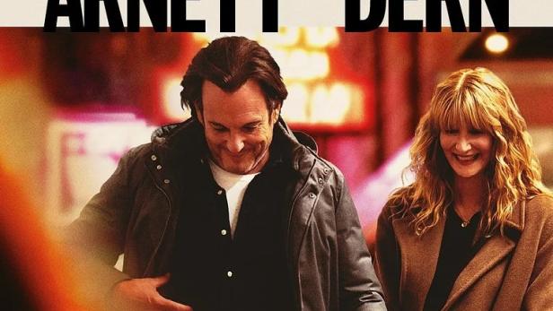 Will Arnett und Laura Dern in ihren Filmrollen auf Plakat