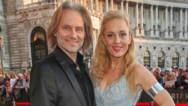 Lilian Klebow und Erich Altenkopf bei Pressetermin in Wien