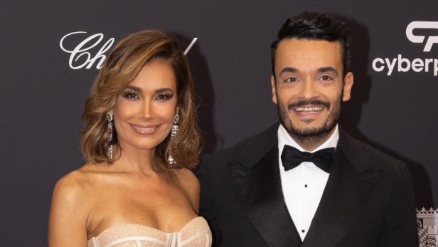 Jana Ina und Giovanni Zarrella bei Pressetermin