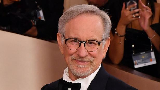 Steven Spielberg bei Pressetermin