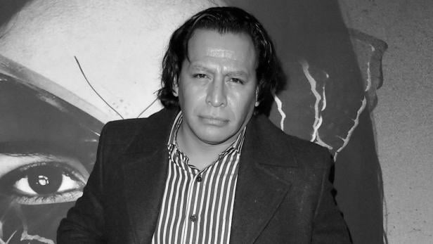 Gerardo Taracena bei Pressetermin