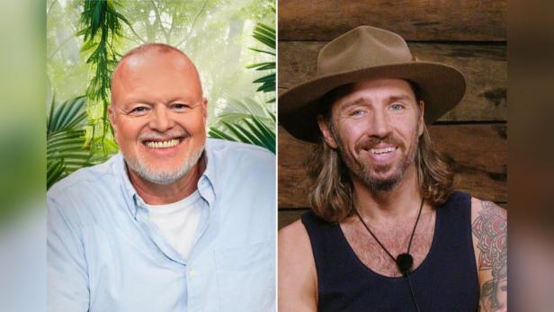 Porträtfotos von Stefan Raab  und Gil Ofarim