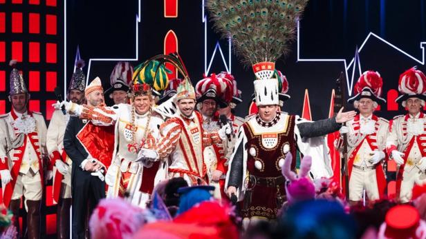 Die Kölner Prinzengarde im Einsatz