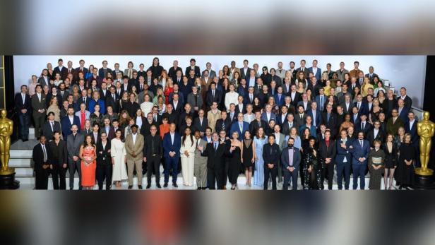 Gruppenfoto der Oscar-Nominierten für 2026