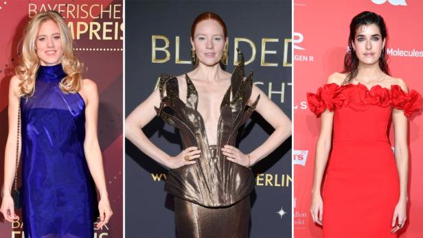 Ex-GNTM-Kandidatinnen Larissa Marolt, Barbara Meier und Marie Nasemann