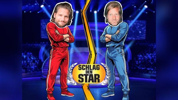 Ströbel und Baum stehen einander auf Ankündigungsplakat gegenüber