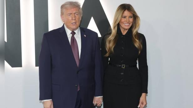 Ehepaar Melania und Donald Trump